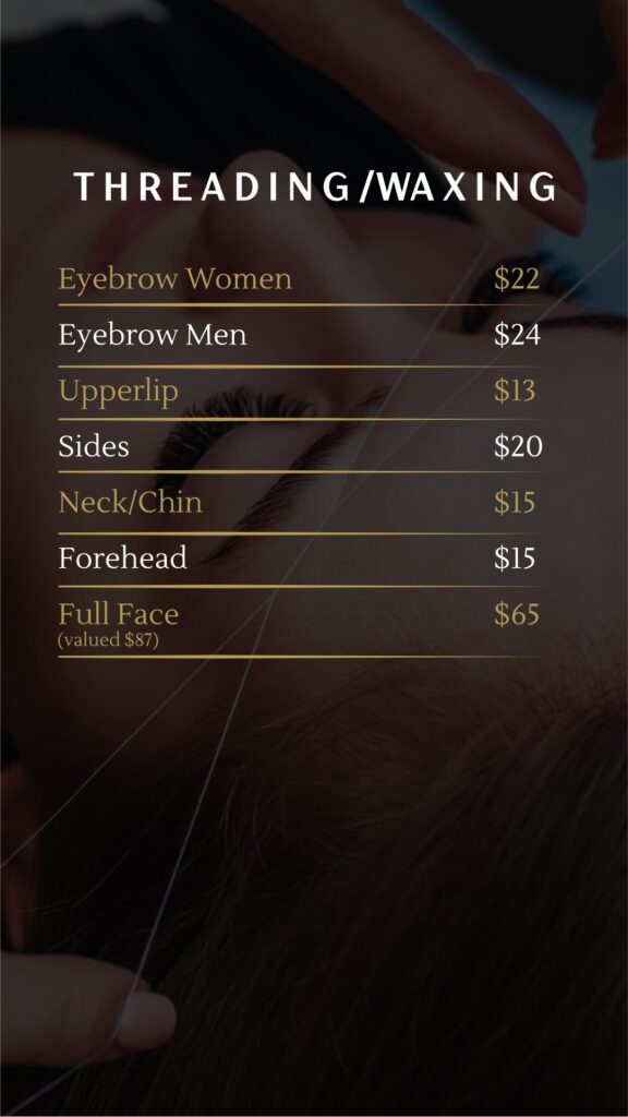 threading and waxing